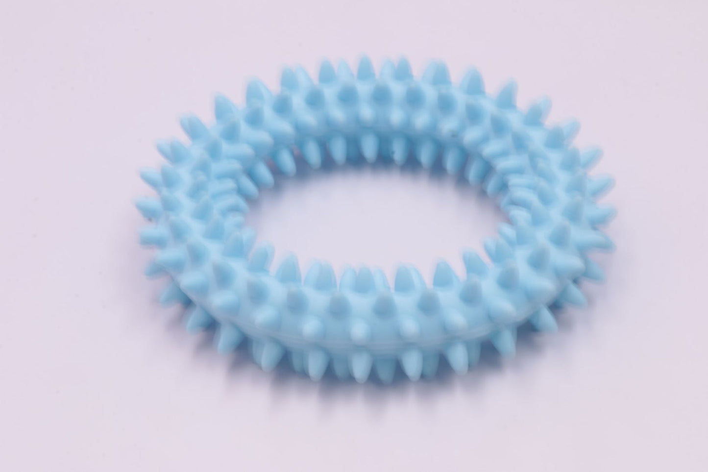 Dog Chew Toy Spiky Circle Ring Dog Bite - Training Chew Molar Toy Cleaning Tooth Pet Supply