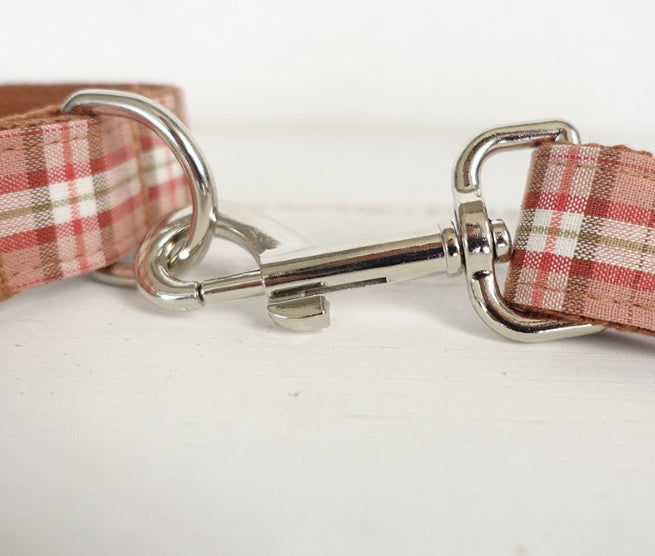 Bowtie dog leash set