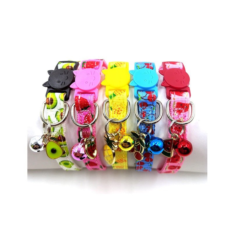 Cat Collar Assorted Fruit