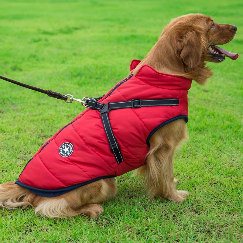 Dog Vest Padded Cotton Winter Clothes