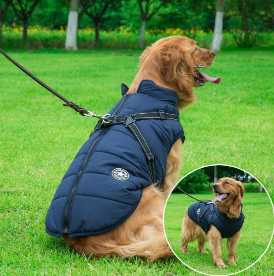 Dog Vest Padded Cotton Winter Clothes