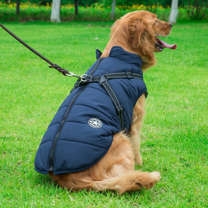 Dog Vest Padded Cotton Winter Clothes