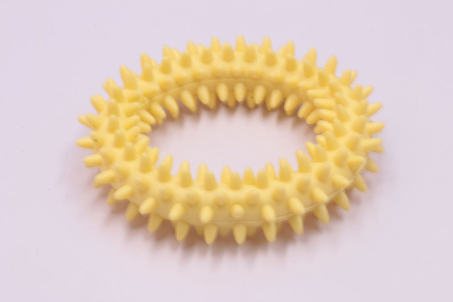 Dog Chew Toy Spiky Circle Ring Dog Bite - Training Chew Molar Toy Cleaning Tooth Pet Supply