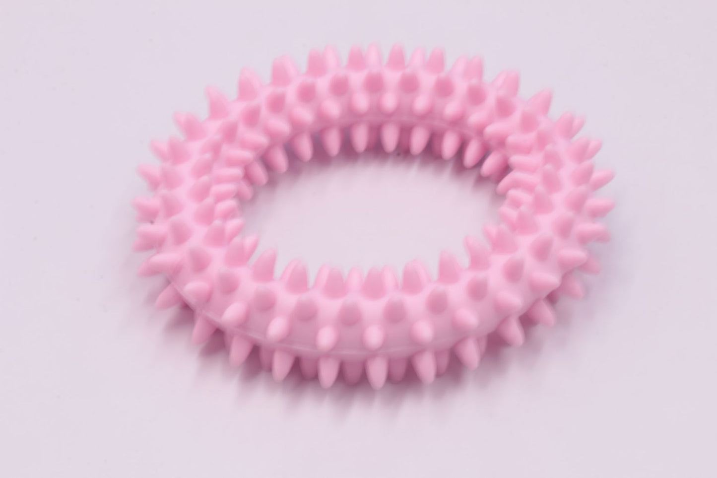 Dog Chew Toy Spiky Circle Ring Dog Bite - Training Chew Molar Toy Cleaning Tooth Pet Supply