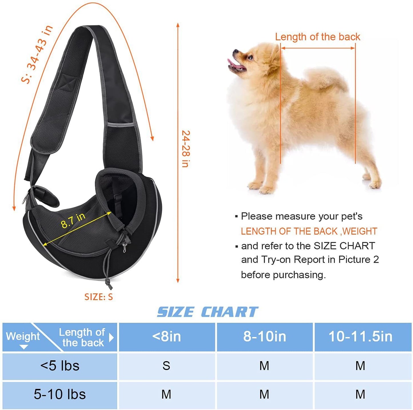 Portable Pet Carry Bag